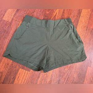 CALIA by Carrie Underwood Women’s Olive Green Athletic Shorts